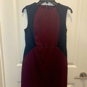 Size Medium burgundy dress by Apt 9.
